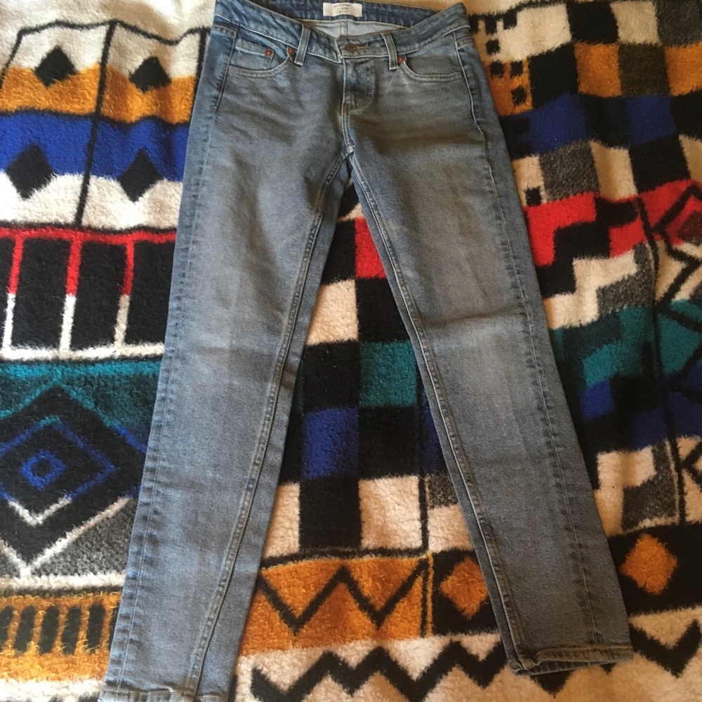 Levi’s Altered 711 Skinny Jeans
